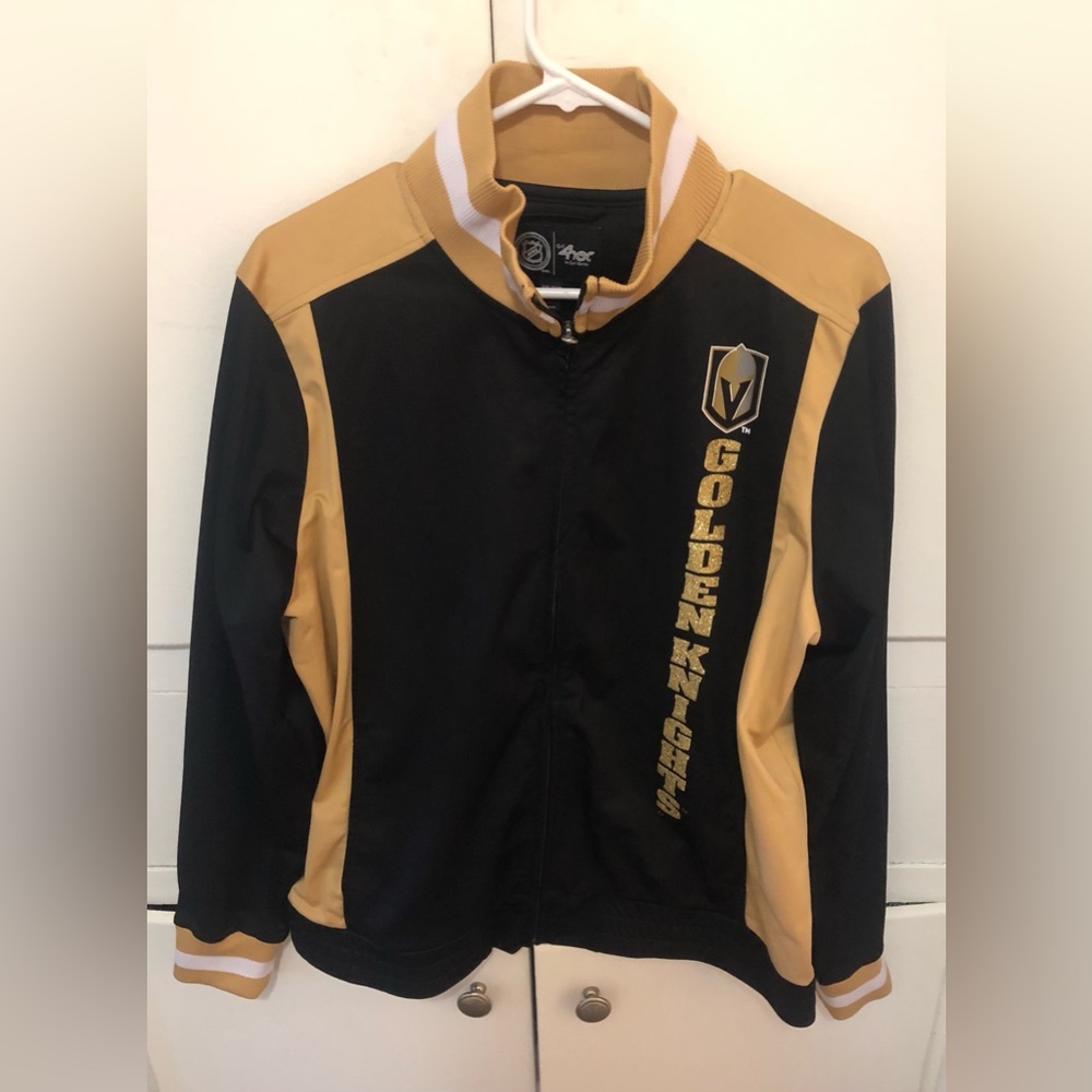 Vegas Golden Knights Womens size XXL zippered jacket